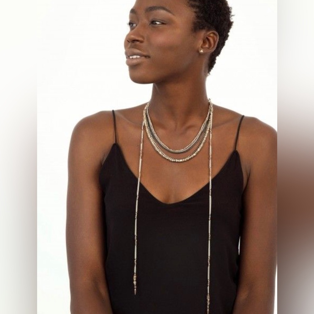 Stella & Dot Logan layered necklace